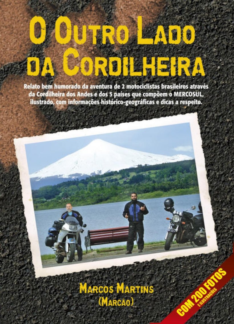 Livro De Moto Pela América Do Sul