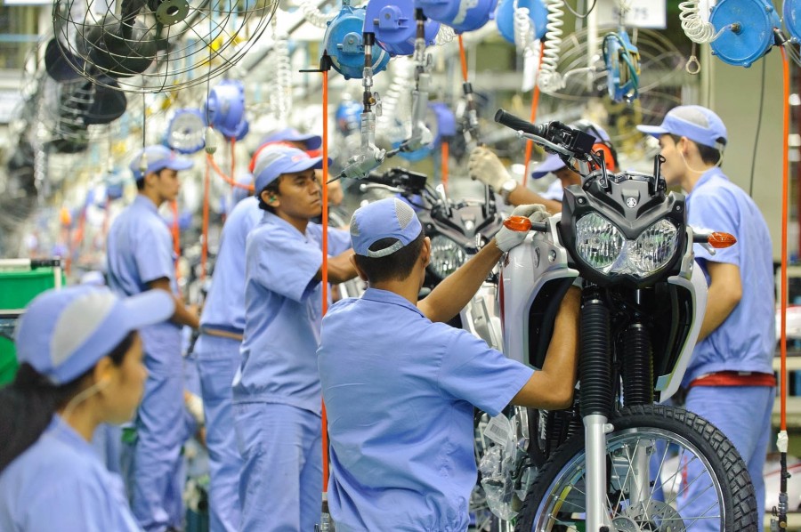 Produção de motos cai 36,9 no primeiro trimestre de 2016 Mototour